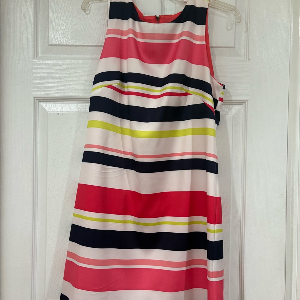 Vince Camuto Colorful Striped Dress